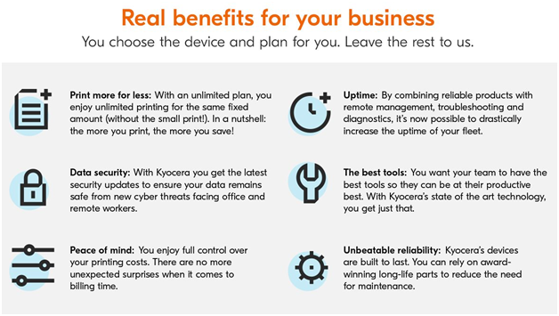 Print As Much As You Want with Kyocera's Fixed Cost Plans - Industry ...